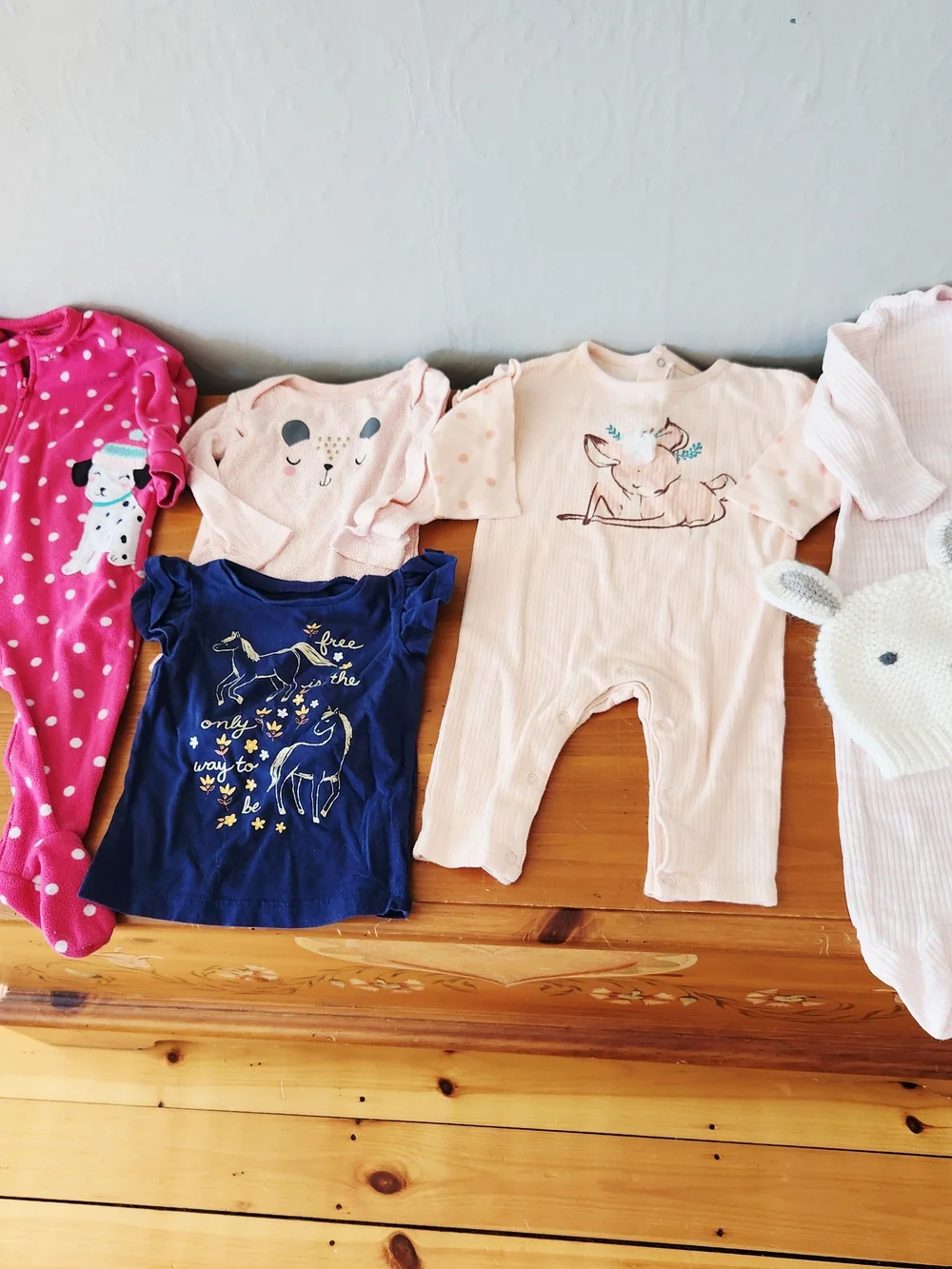 6-9 Month Baby Girl Animal Bundle